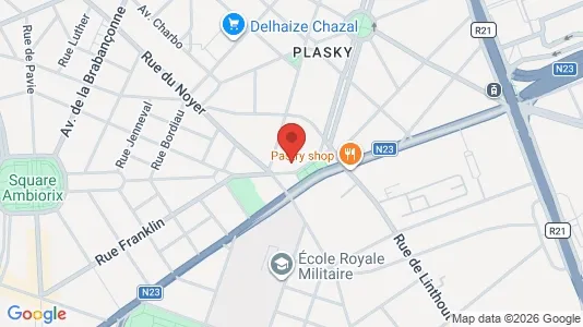 Apartments for rent i Brussels Schaarbeek - kort over placeringen