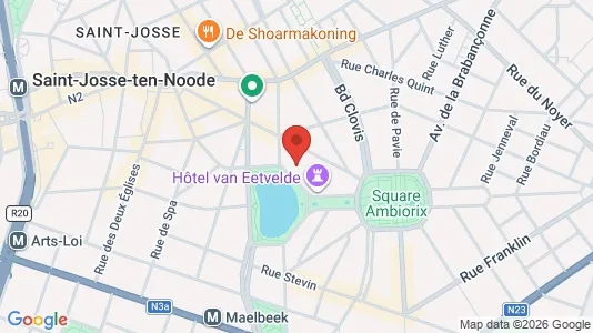 Apartments for rent i Stad Brussel - kort over placeringen