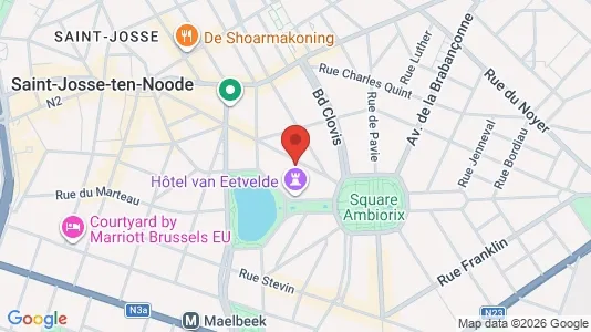 Apartments for rent i Stad Brussel - kort over placeringen