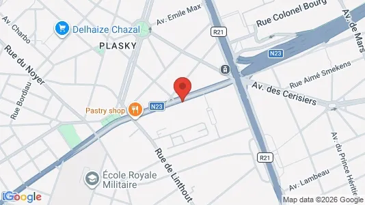 Apartments for rent i Brussels Schaarbeek - kort over placeringen