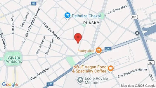 Apartments for rent i Brussels Schaarbeek - kort over placeringen