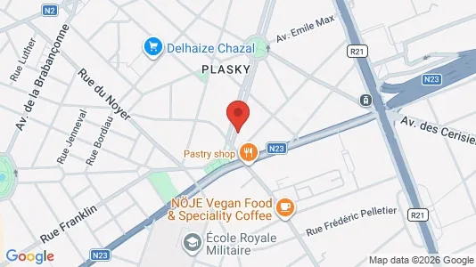 Apartments for rent i Brussels Schaarbeek - kort over placeringen