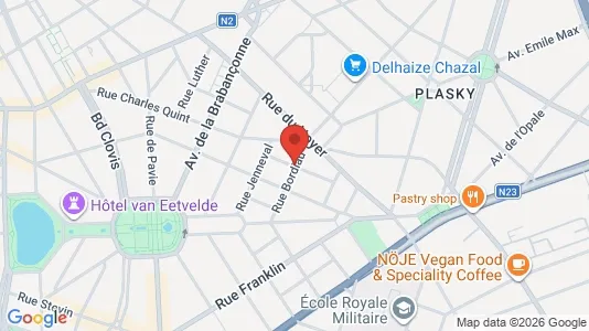 Apartments for rent i Stad Brussel - kort over placeringen