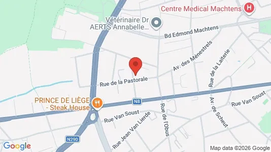 Apartments for rent i Brussels Sint-Jans-Molenbeek - kort over placeringen