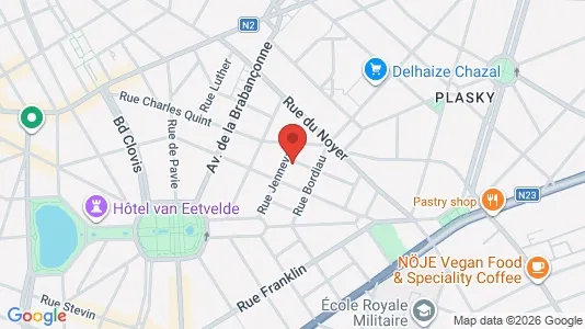 Apartments for rent i Stad Brussel - kort over placeringen