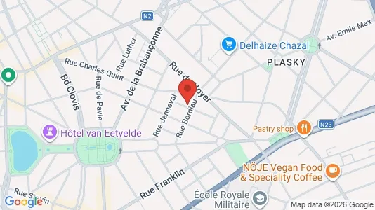 Apartments for rent i Stad Brussel - kort over placeringen