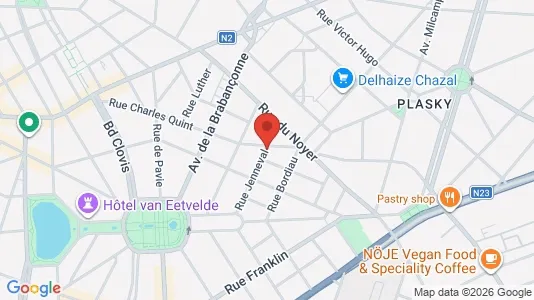 Apartments for rent i Stad Brussel - kort over placeringen