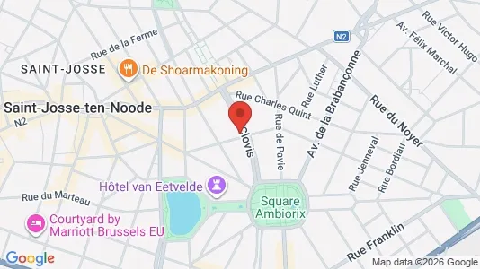 Apartments for rent i Stad Brussel - kort over placeringen