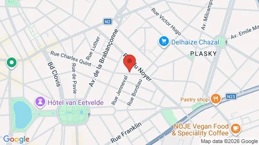 Apartments for rent i Stad Brussel - kort over placeringen