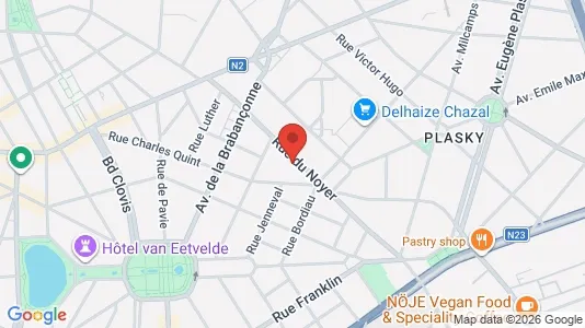 Apartments for rent i Stad Brussel - kort over placeringen