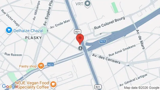 Apartments for rent i Brussels Schaarbeek - kort over placeringen