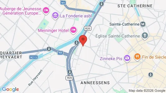 Apartments for rent i Stad Brussel - kort over placeringen