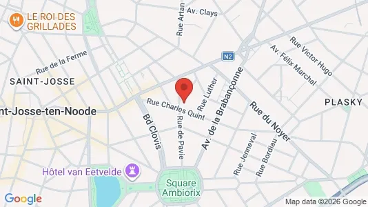 Apartments for rent i Stad Brussel - kort over placeringen
