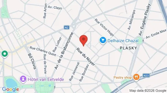 Apartments for rent i Brussels Schaarbeek - kort over placeringen