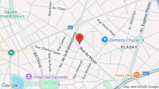 Apartments for rent i Stad Brussel - kort over placeringen
