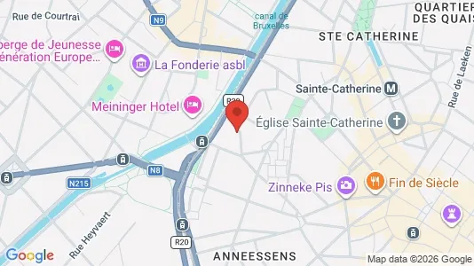 Apartments for rent i Stad Brussel - kort over placeringen