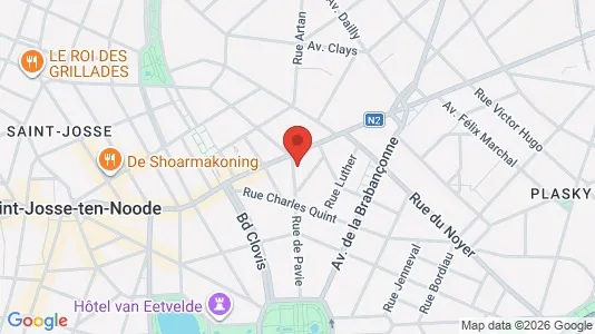 Apartments for rent i Stad Brussel - kort over placeringen
