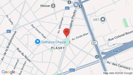 Apartments for rent i Brussels Schaarbeek - kort over placeringen