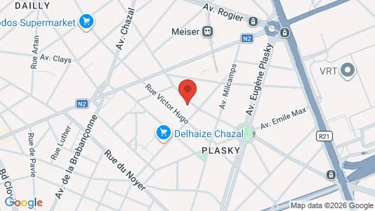 Apartments for rent i Brussels Schaarbeek - kort over placeringen