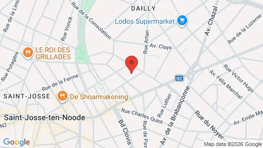 Apartments for rent i Brussels Schaarbeek - kort over placeringen