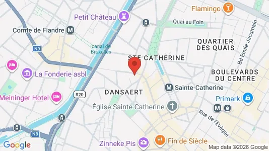 Apartments for rent i Stad Brussel - kort over placeringen