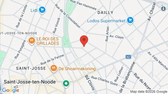 Apartments for rent i Brussels Schaarbeek - kort over placeringen