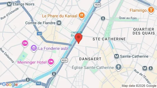 Apartments for rent i Stad Brussel - kort over placeringen