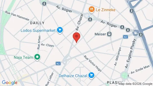 Apartments for rent i Brussels Schaarbeek - kort over placeringen
