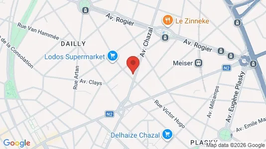 Apartments for rent i Brussels Schaarbeek - kort over placeringen