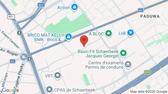 Apartments for rent i Brussels Schaarbeek - kort over placeringen