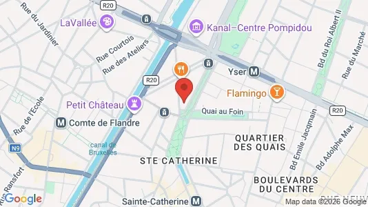 Apartments for rent i Stad Brussel - kort over placeringen
