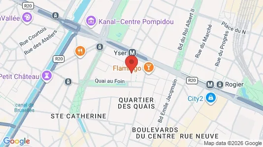 Apartments for rent i Stad Brussel - kort over placeringen