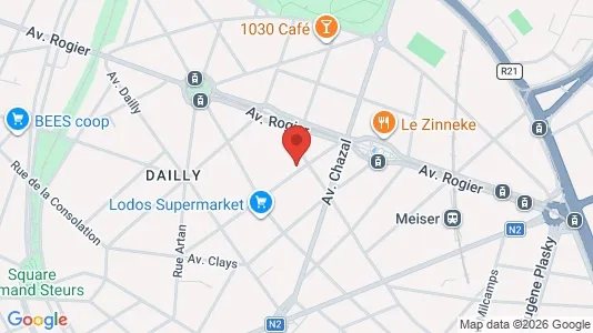 Apartments for rent i Brussels Schaarbeek - kort over placeringen