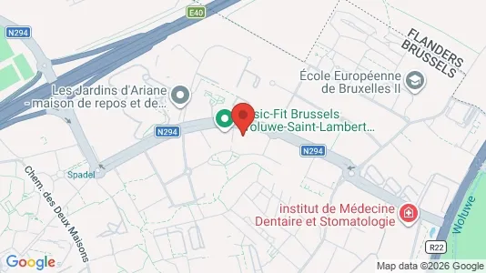Apartments for rent i Brussels Sint-Lambrechts-Woluwe - kort over placeringen