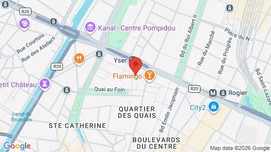 Apartments for rent i Stad Brussel - kort over placeringen