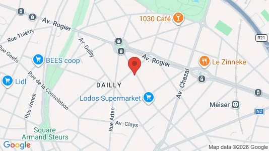 Apartments for rent i Brussels Schaarbeek - kort over placeringen