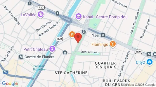 Apartments for rent i Stad Brussel - kort over placeringen