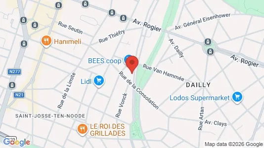 Apartments for rent i Brussels Schaarbeek - kort over placeringen