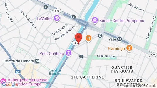 Apartments for rent i Stad Brussel - kort over placeringen
