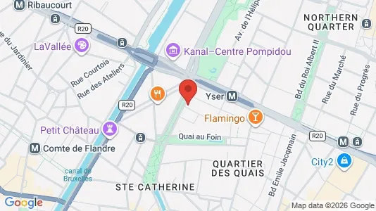 Apartments for rent i Stad Brussel - kort over placeringen