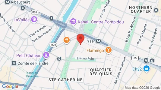 Apartments for rent i Stad Brussel - kort over placeringen