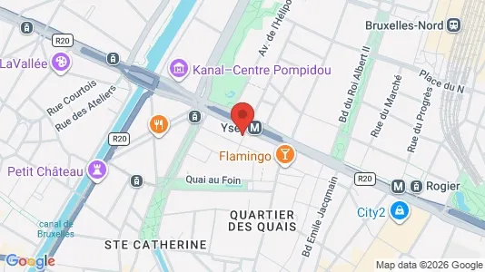 Apartments for rent i Stad Brussel - kort over placeringen