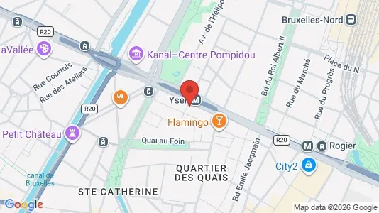 Apartments for rent i Stad Brussel - kort over placeringen