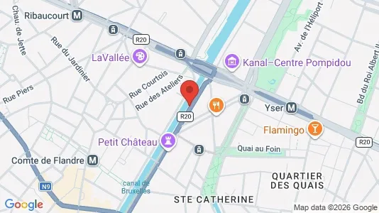 Apartments for rent i Stad Brussel - kort over placeringen
