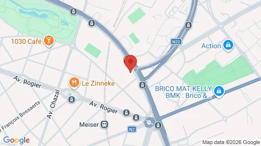 Apartments for rent i Brussels Schaarbeek - kort over placeringen