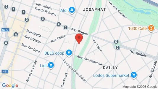 Apartments for rent i Brussels Schaarbeek - kort over placeringen