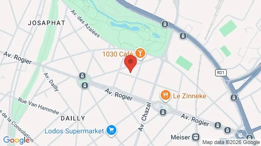 Apartments for rent i Brussels Schaarbeek - kort over placeringen