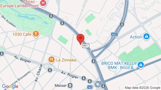 Apartments for rent i Brussels Schaarbeek - kort over placeringen