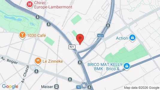 Apartments for rent i Brussels Schaarbeek - kort over placeringen