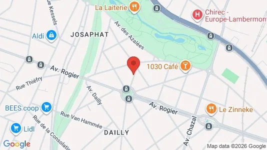 Apartments for rent i Brussels Schaarbeek - kort over placeringen